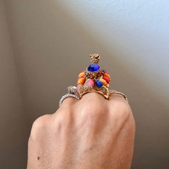 Kate Spade Camel Cocktail Ring - Picture 5 of 8